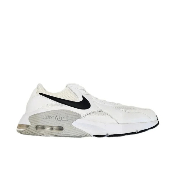 Nike Air Max Excee Athletic Running Shoes, White/Black, US Men's 14 - Picture 1 of 10